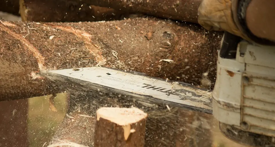 Ferito al collo con la motosega Subito operato: è salvo