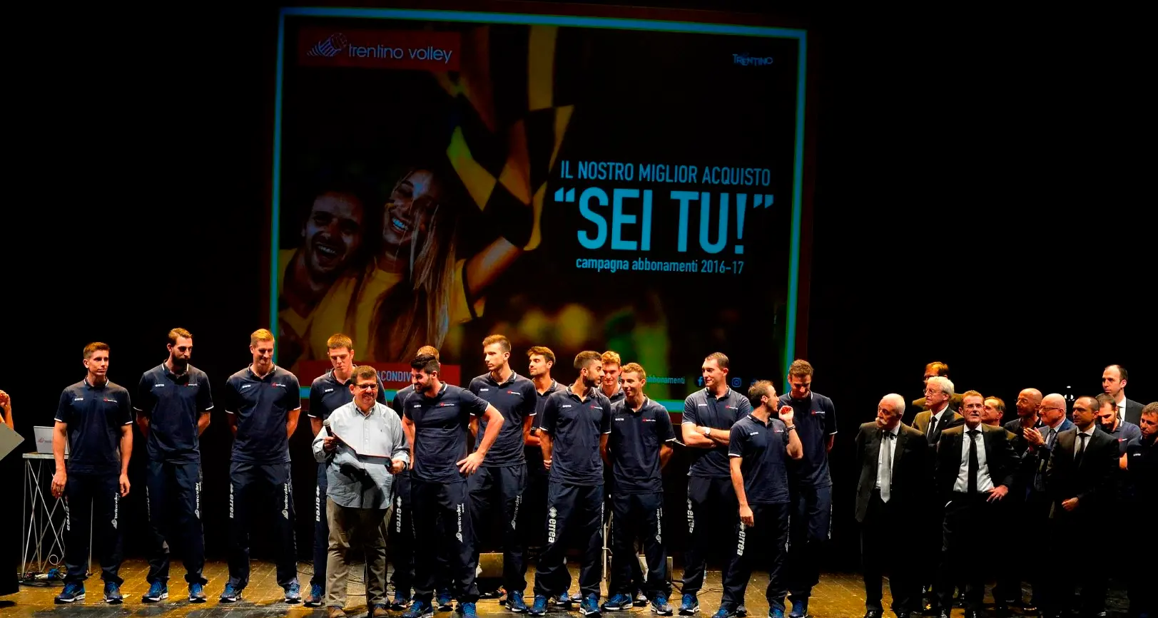 La Trentino Volley si presenta La svolta: rinnovare e divertire
