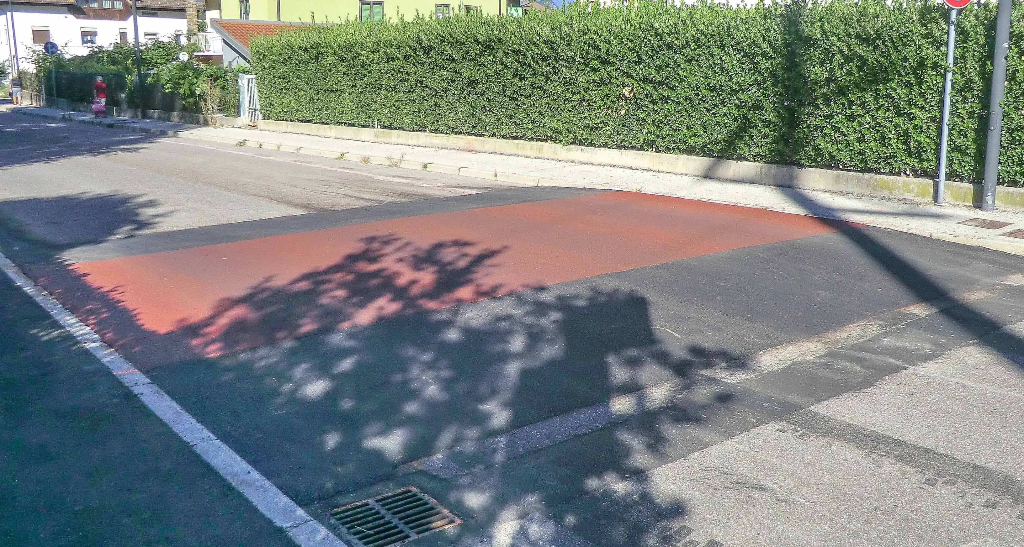 Pergine, realizzati altri due dossi per limitare la velocità delle auto