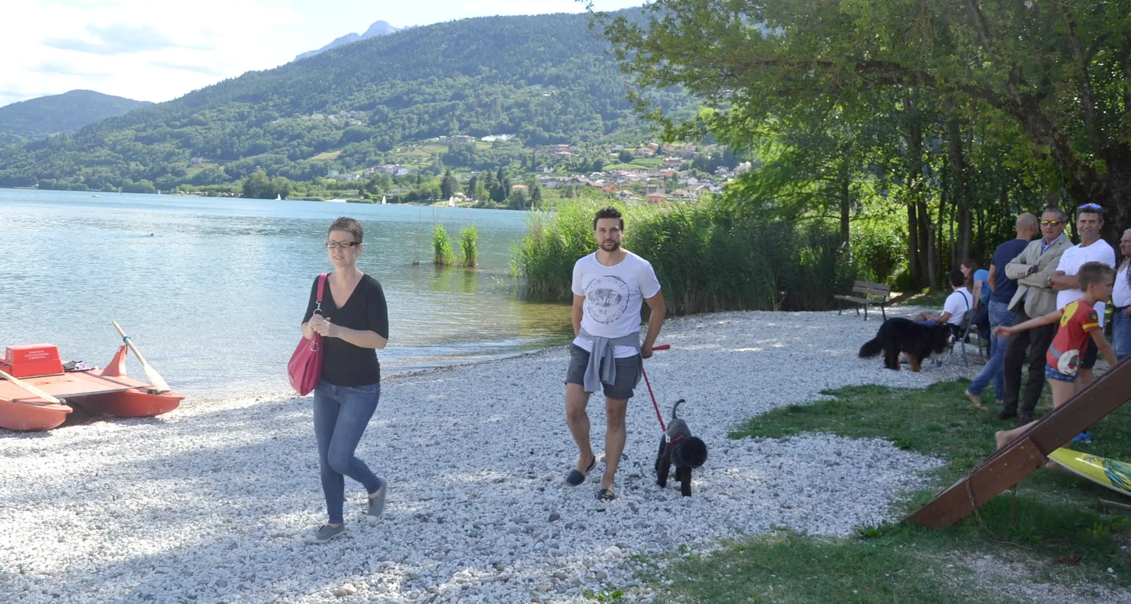 San Cristoforo, inaugurata la prima spiaggia per cani