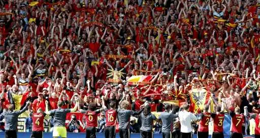Il Belgio strapazza l'Irlanda: 3-0. Italia agli ottavi da prima
