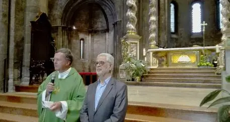 L'imam del Trentino in Duomo: «Anche noi vittime dei terroristi, lavoriamo insieme per la pace»