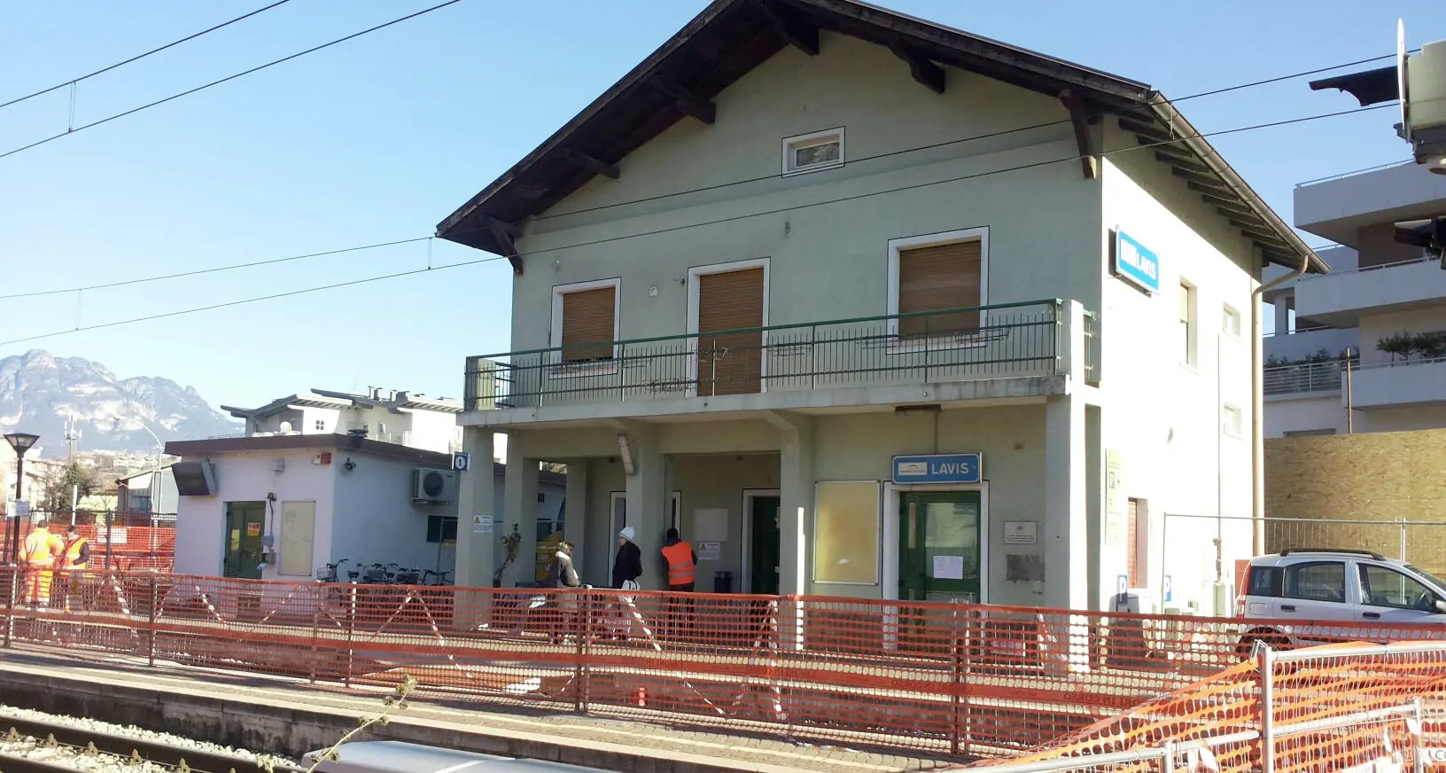 La stazione Trento-Malé di Lavis pronta per essere demolita