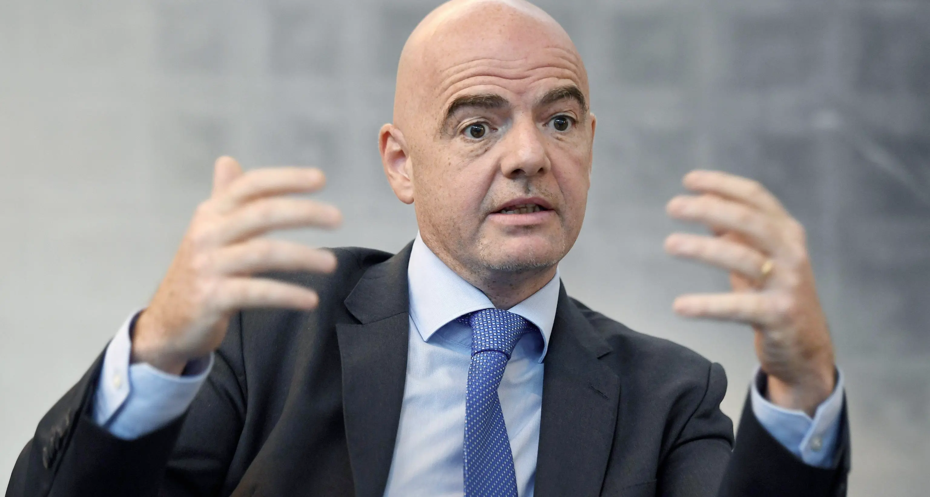Infantino: «Non si può mettere in pericolo la vita umana per una partita»
