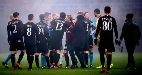 Milan sposta a domani volo per Doha