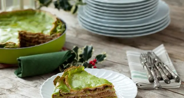 Natale a tavola, il trend? Lasagnette di verdure
