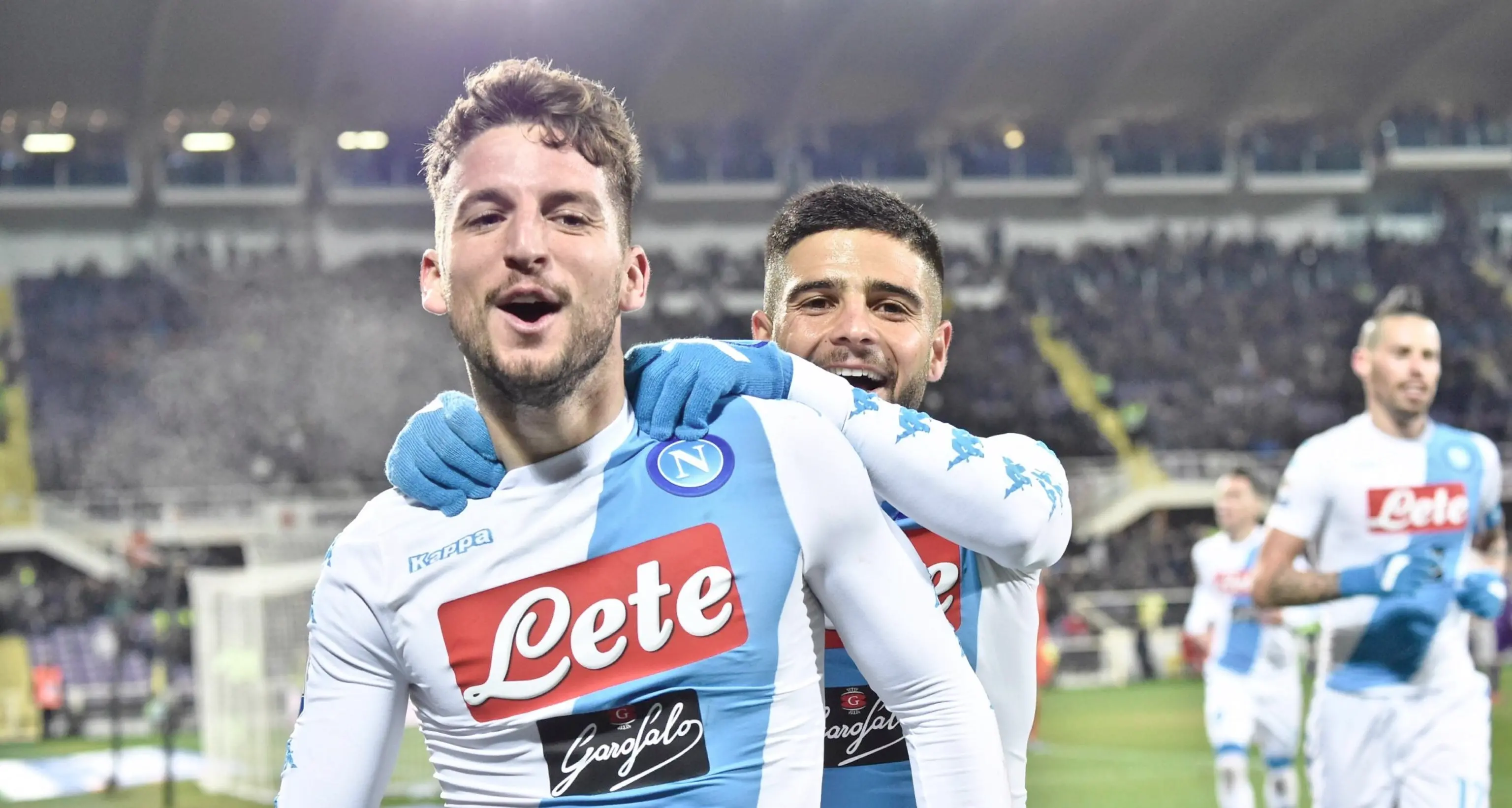 Trend della diffusione di tifosi: Napoli in testa