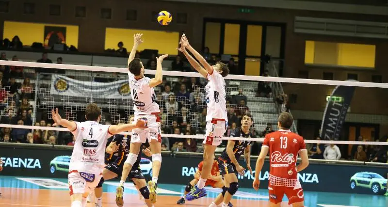 La Diatec Trentino espugna Ravenna e rimane a 3 punti dalle capolista