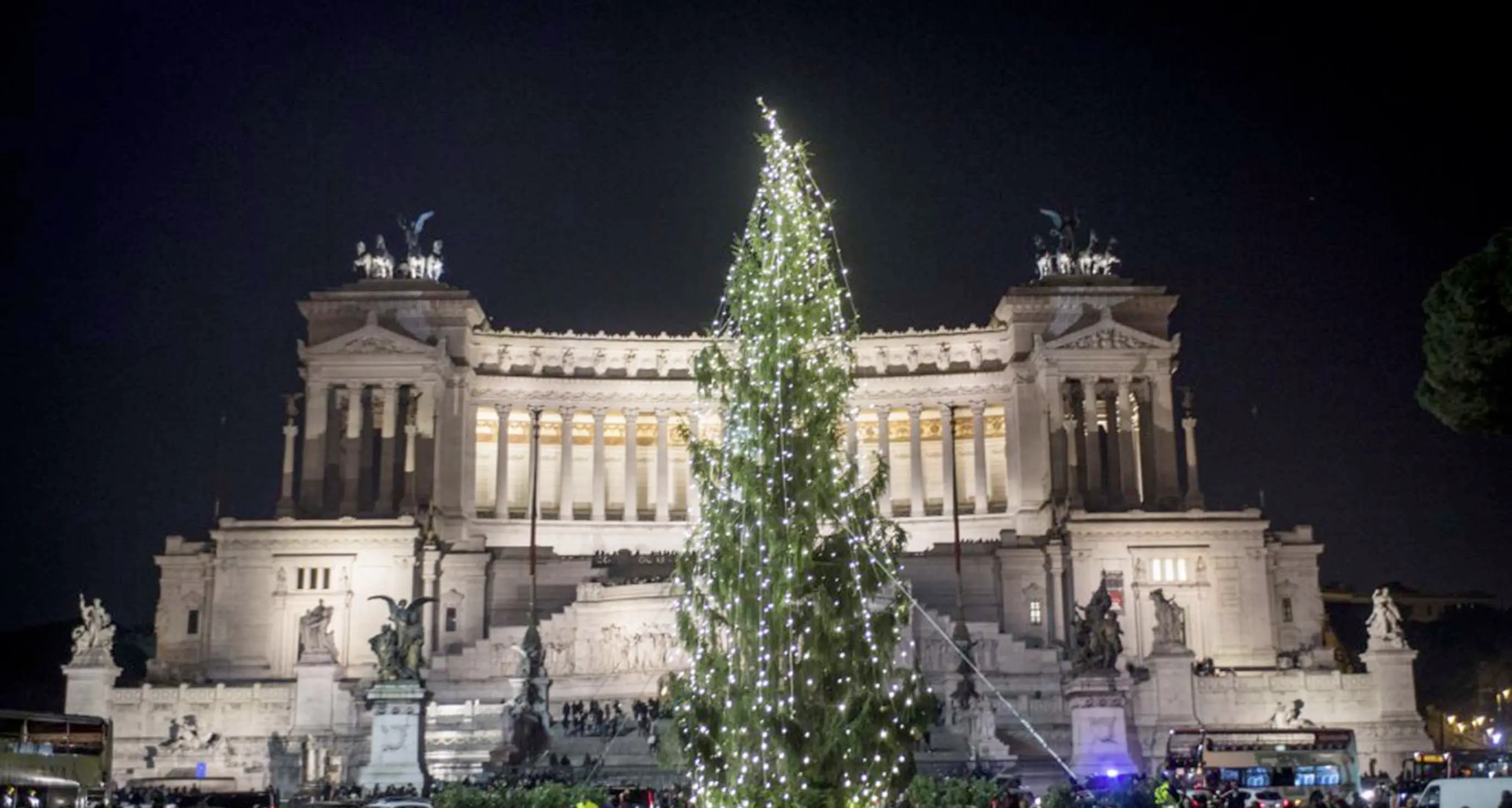 A Roma scoppia la polemica sull'albero di Natale trentino