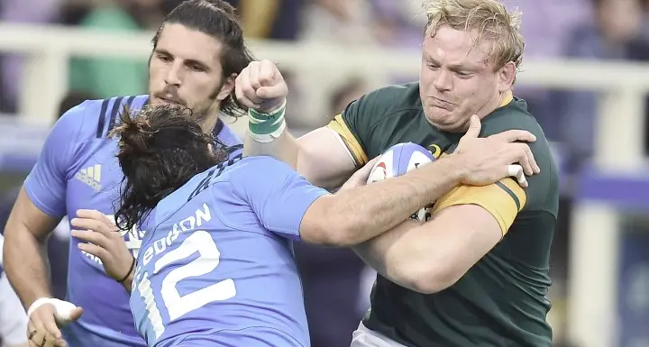 Rugby, battuti gli Springboks Storica vittoria dell'Italia