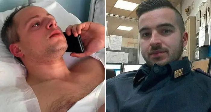 Christian e Luca, i poliziotti che hanno preso il terrorista