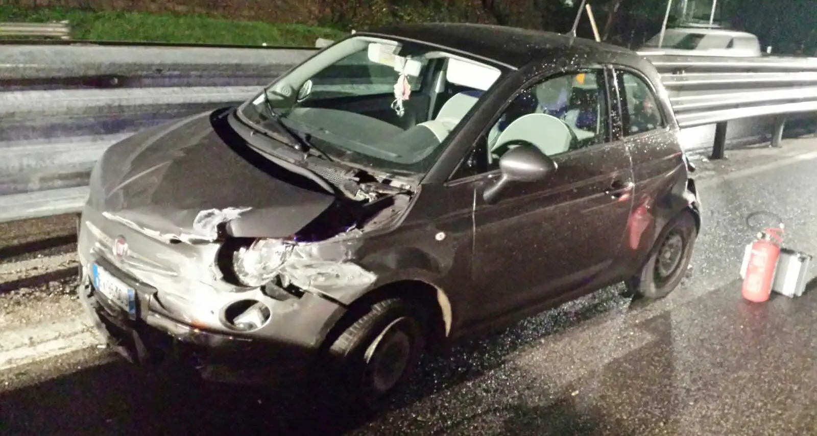 Incidente sulla Valsugana Paura sulla statale di Pergine