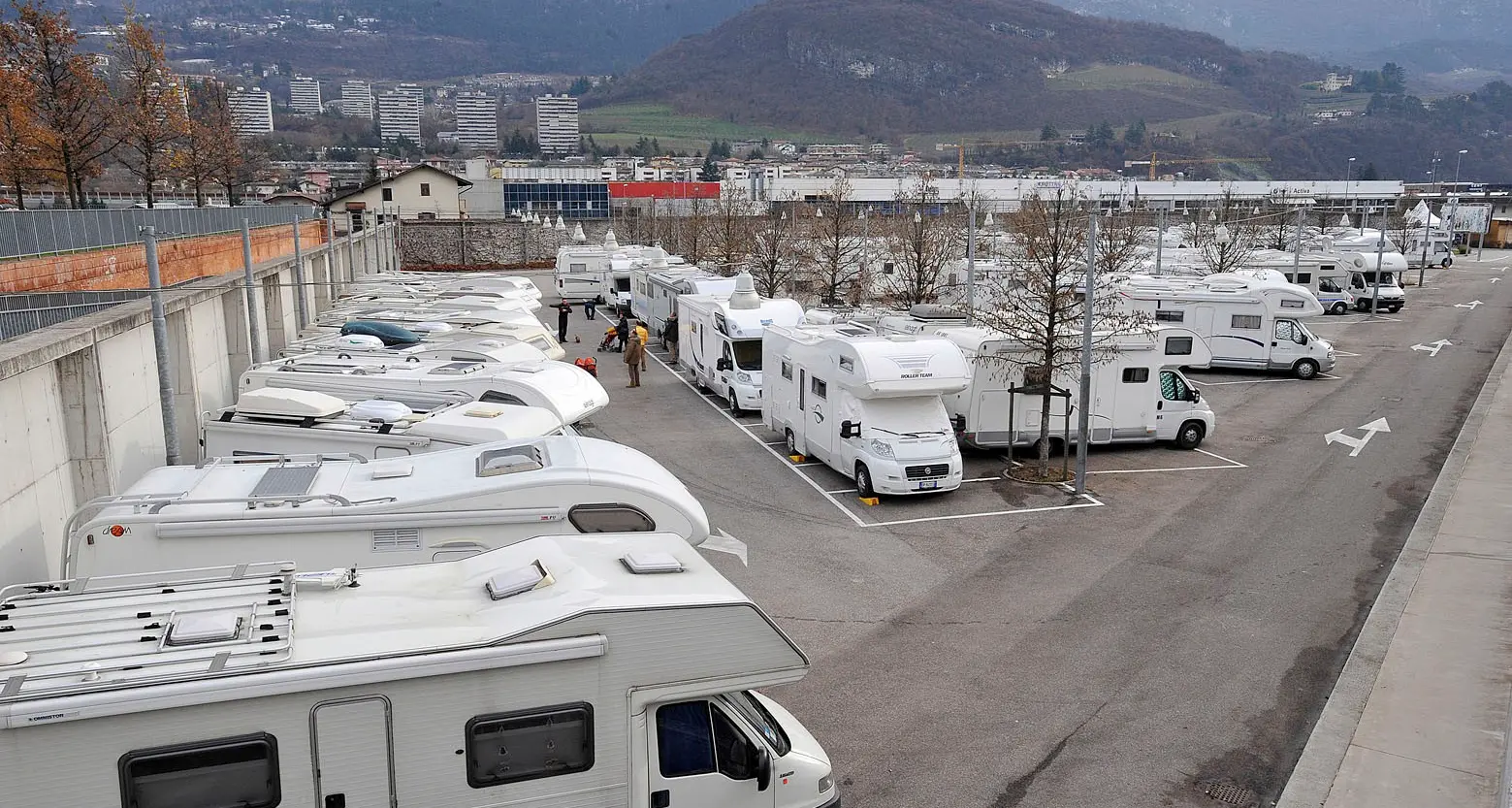 In arrivo nuova area sosta per camper in località Ghiaie