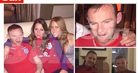 Rooney ubriaco in ritiro, spuntano le foto