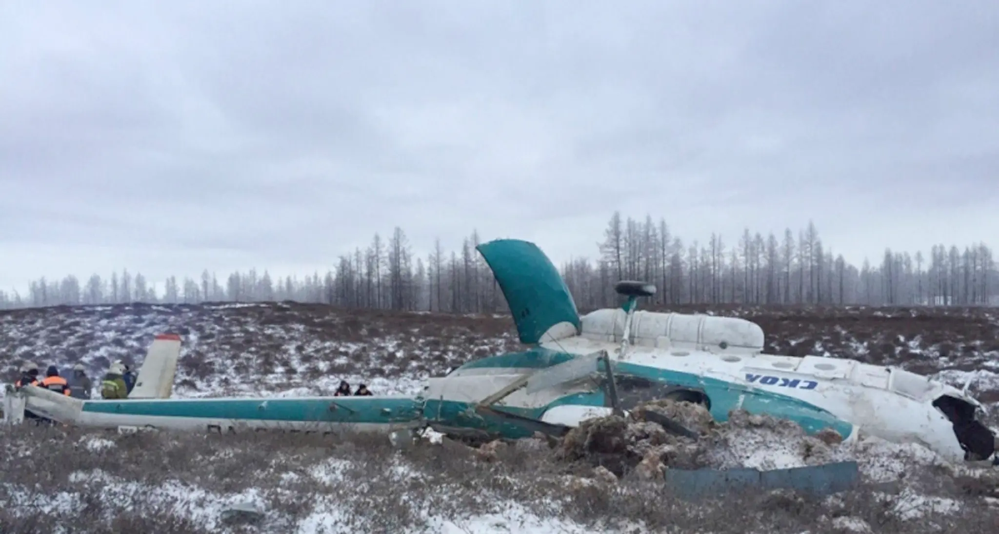 Siberia, precipita elicottero I morti sono 19, 3 sopravvissuti