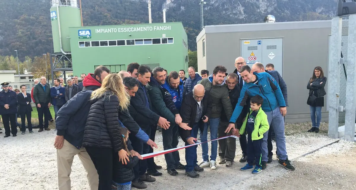 Inaugurato il nuovo impianto biogas a Castel Ivano