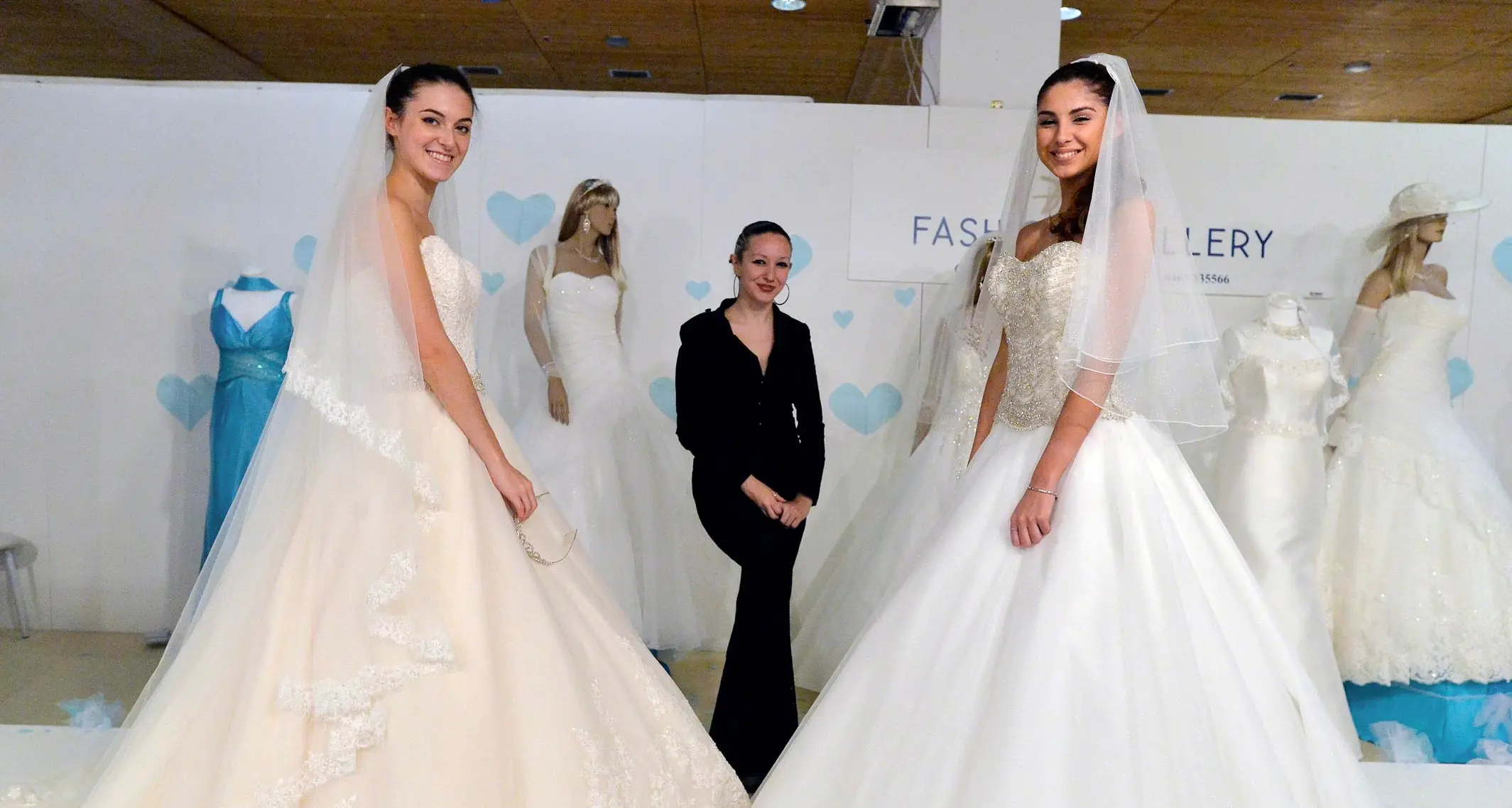 Fiera «Bridal Beauty», poco pubblico E spunta l'abito per lui & lui
