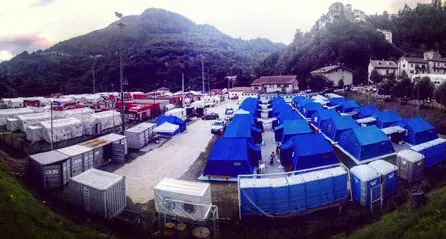 Marche,1.300 terremotati ancora in tenda