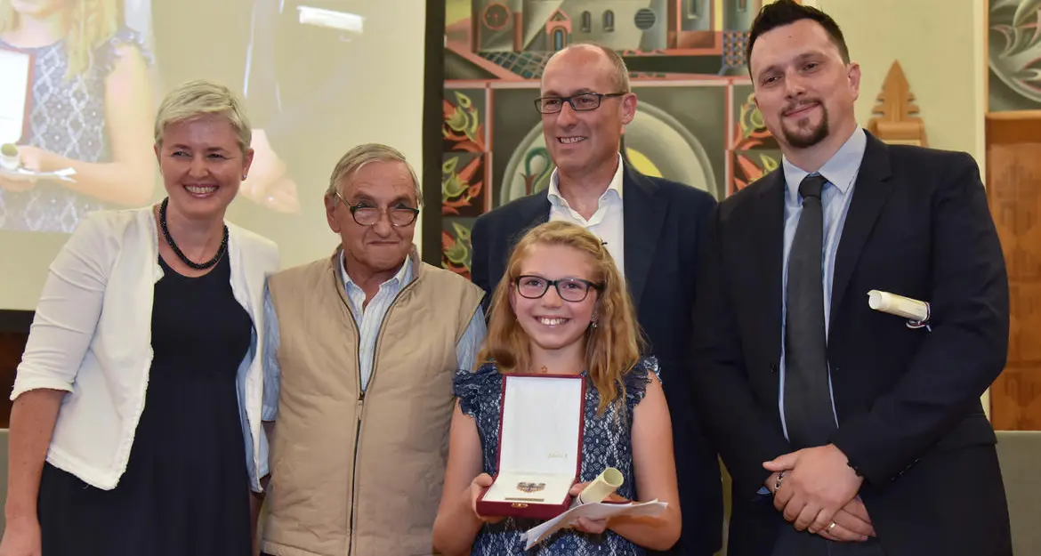 L'Aquila di San Venceslao a quattro generazioni di trentini