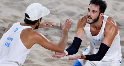 Beach volley, splendido argento per Daniele Lupo e Paolo Nicolai