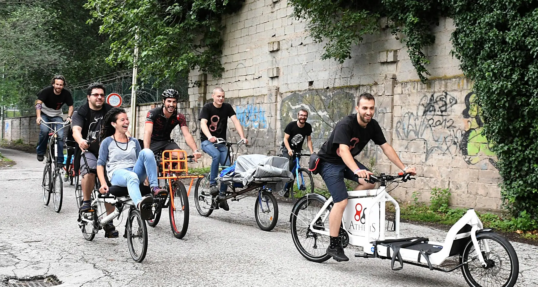 Corrieri in sella alla bicicletta, velocità nelle eco-consegne