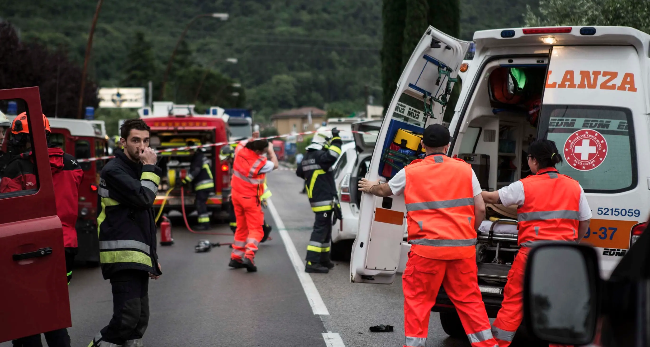 Tamponamento sulla Maza, due feriti alle porte di Vignole