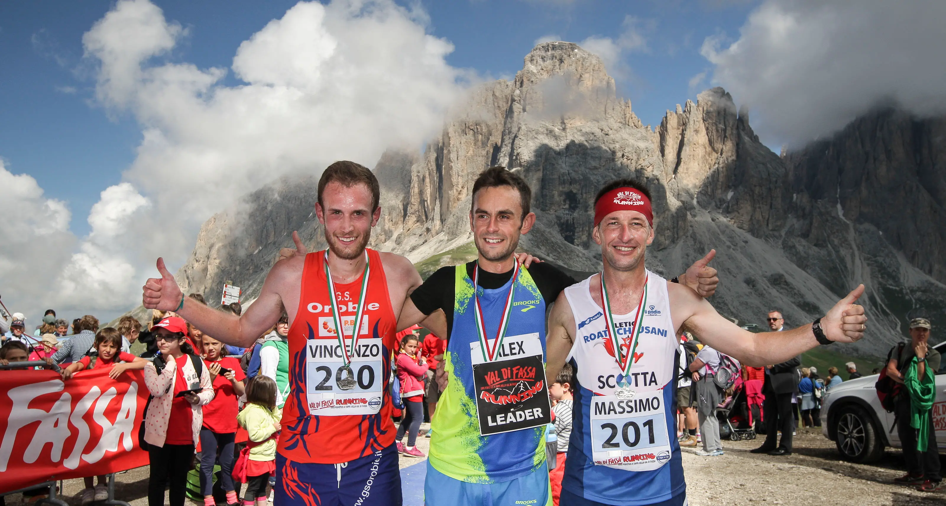 Alex Baldaccini vince la Val di Fassa Running Oggi la vittoria sul Sassolungo e Sassopiatto