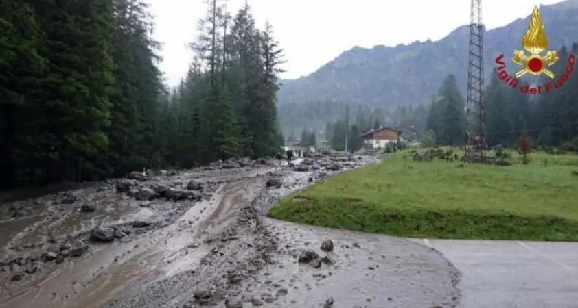 Fedaia, sul versante bellunese si lavora per riaprire la strada