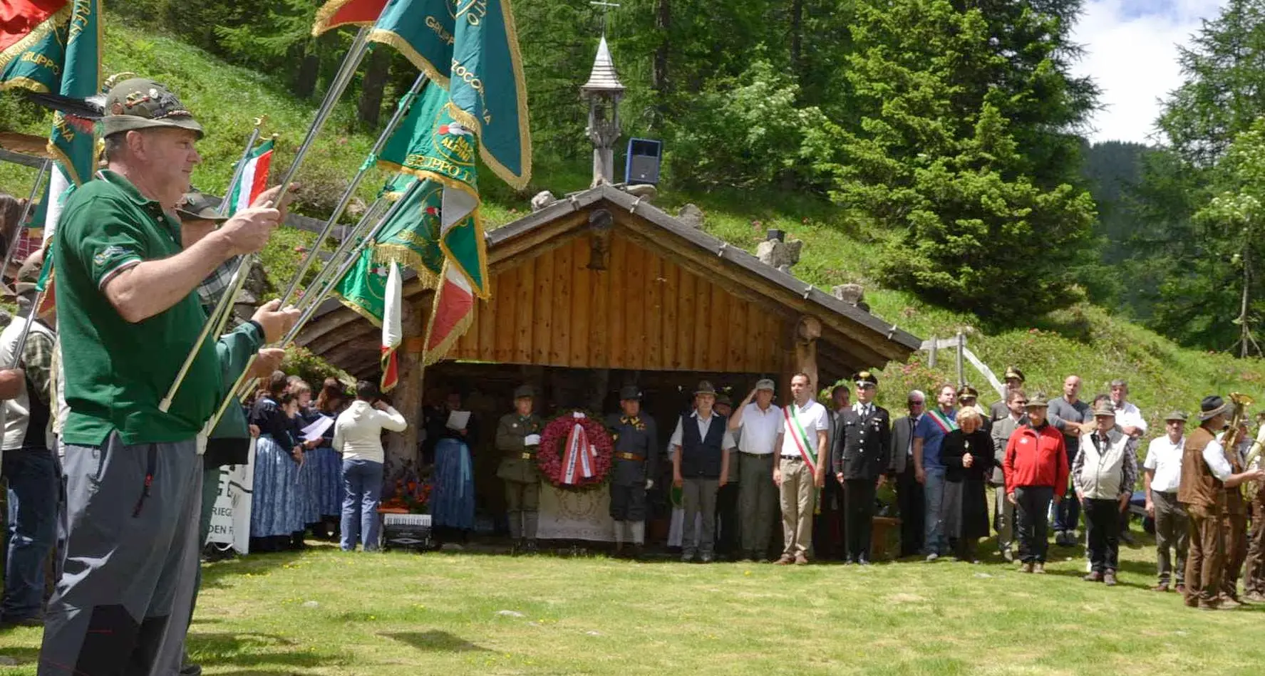 Alla Feldkapelle un monito europeo