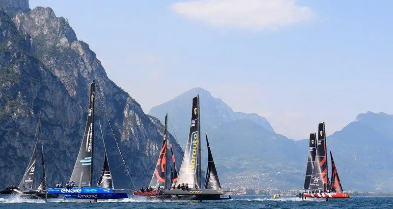 In catamarano a 80 chilometri orari record conseguito alla GC32 Riva Cup