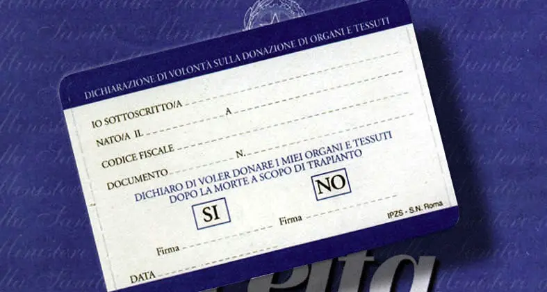 Donazione organi, in cento comuni altoatesini si può dire sì