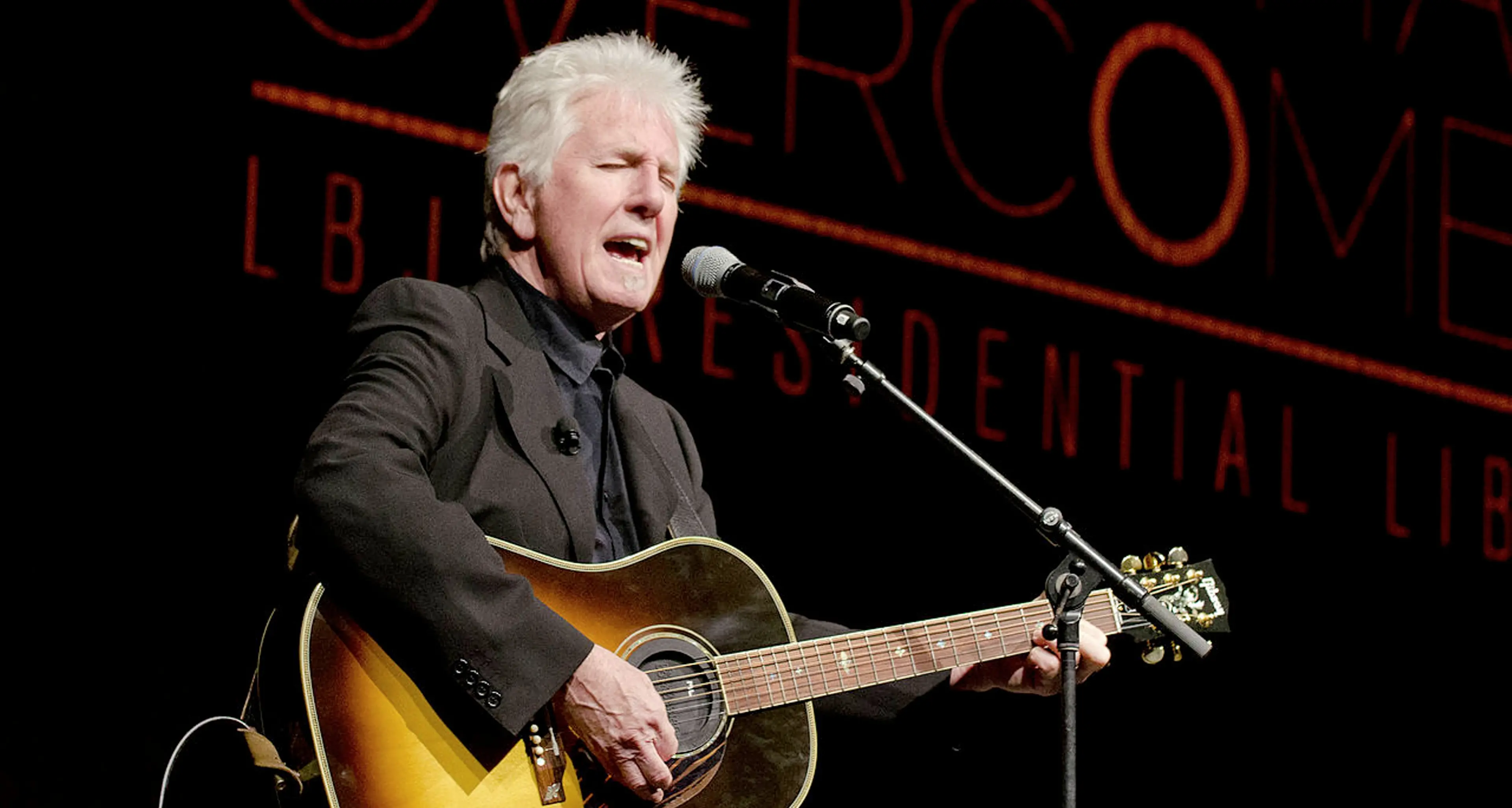 Graham Nash, oggi a Trento una grande leggenda del rock