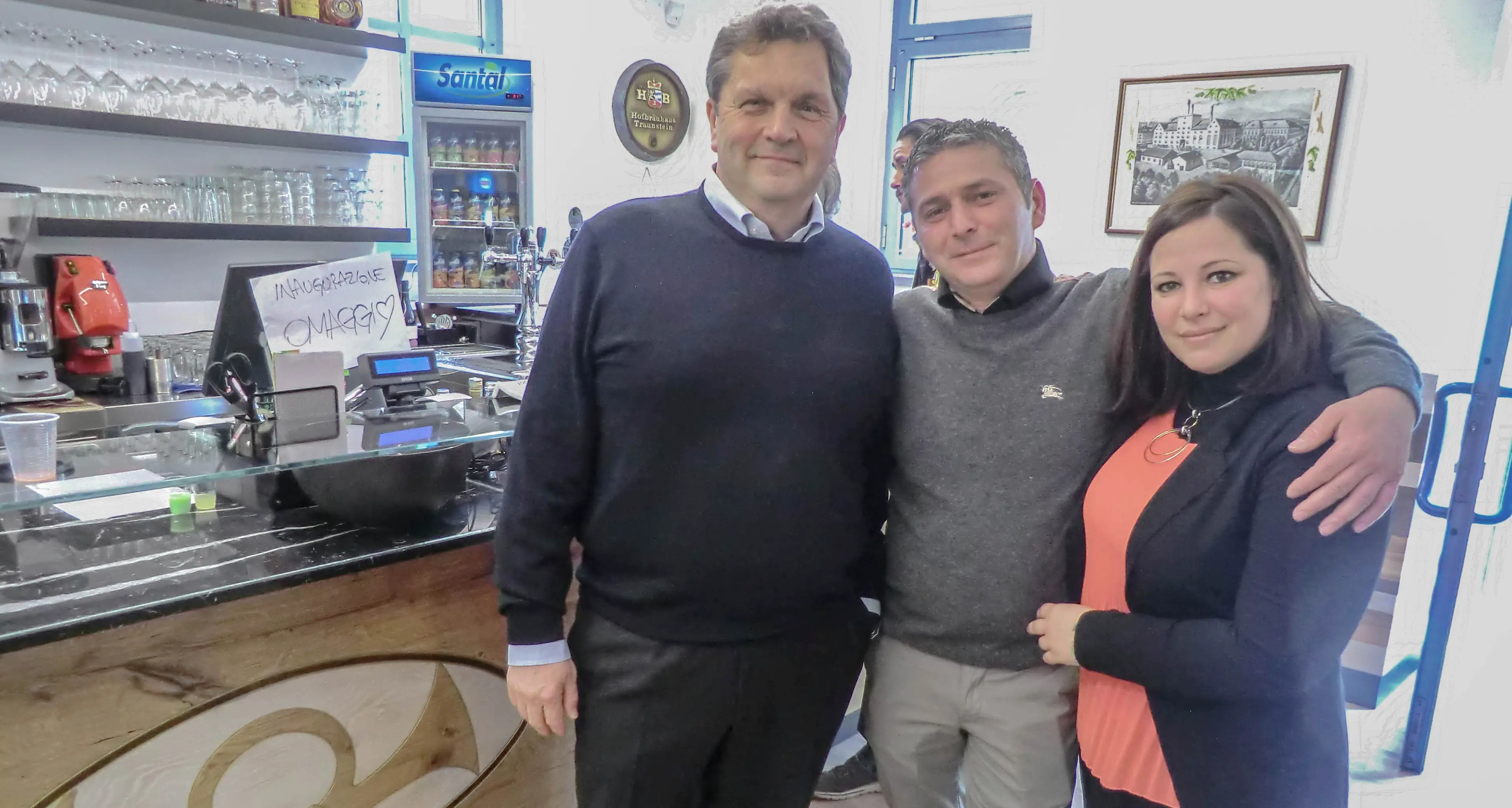 Pergine, il bar Posta di via Pennella ha riaperto tutto rinnovato