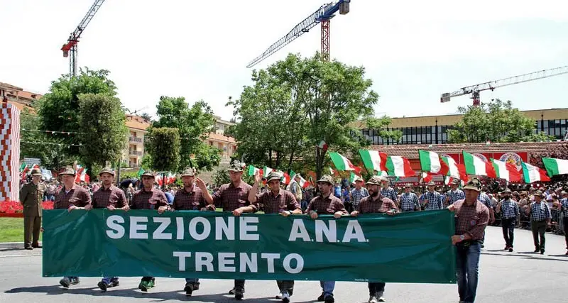 Alpini trentini all'Adunata di Asti nel segno della solidarietà