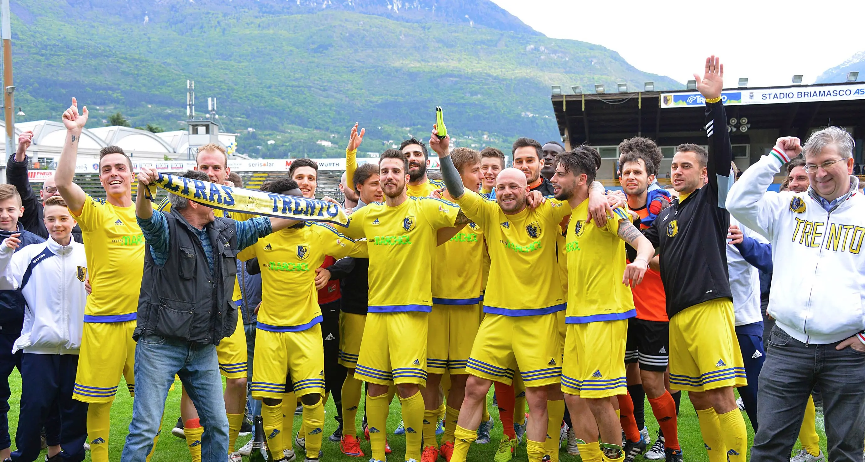 Riecco il grande calcio al Briamasco Trento in campo per la solidarietà