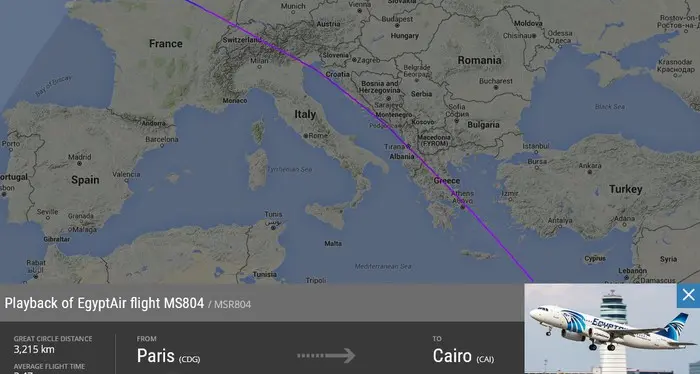 Sparisce in volo l'aereo Egyptair Parigi-Cairo, a bordo 70 persone