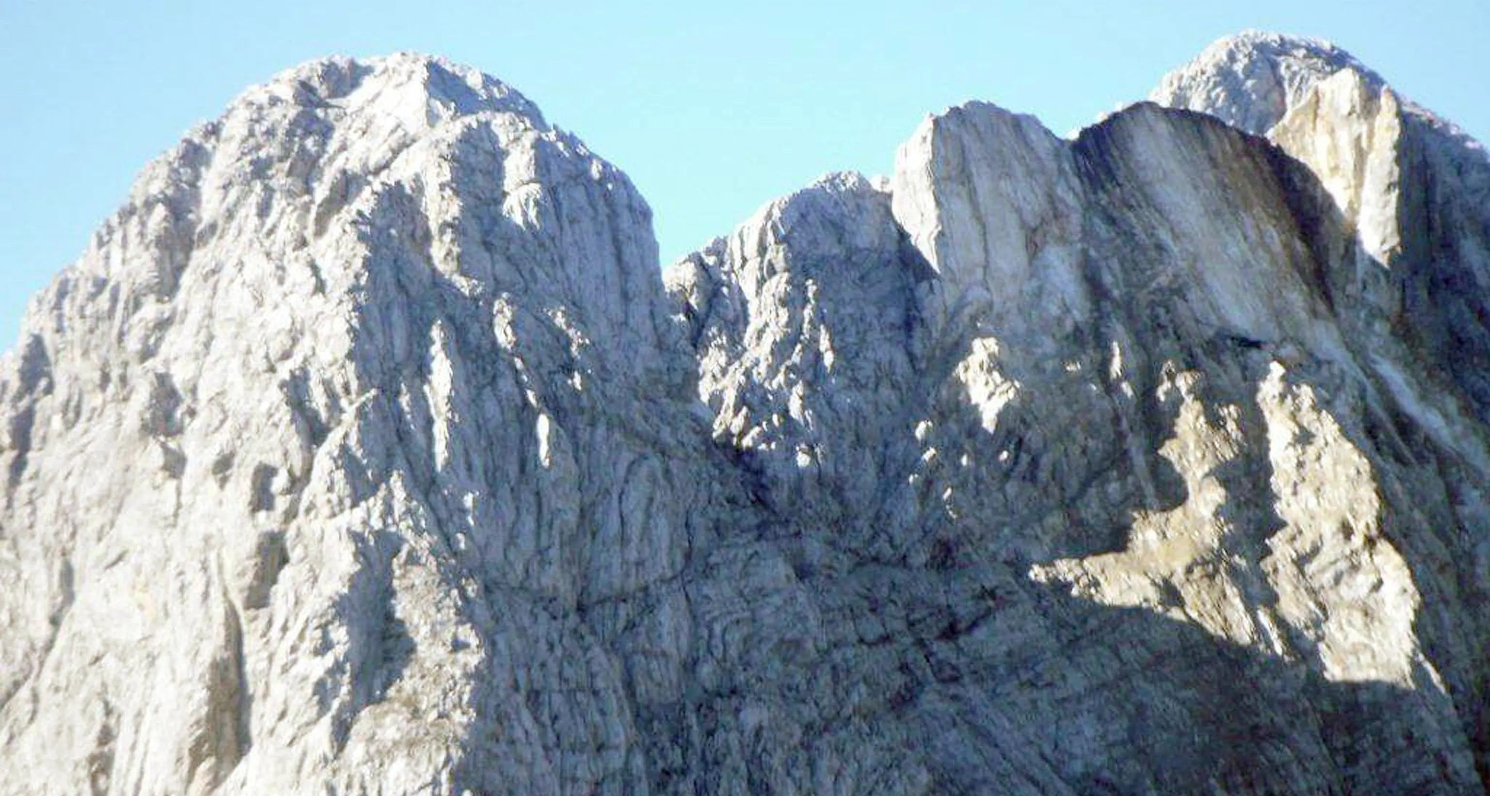 Crollo di roccia dal Sorapis Un boato fino a Cortina