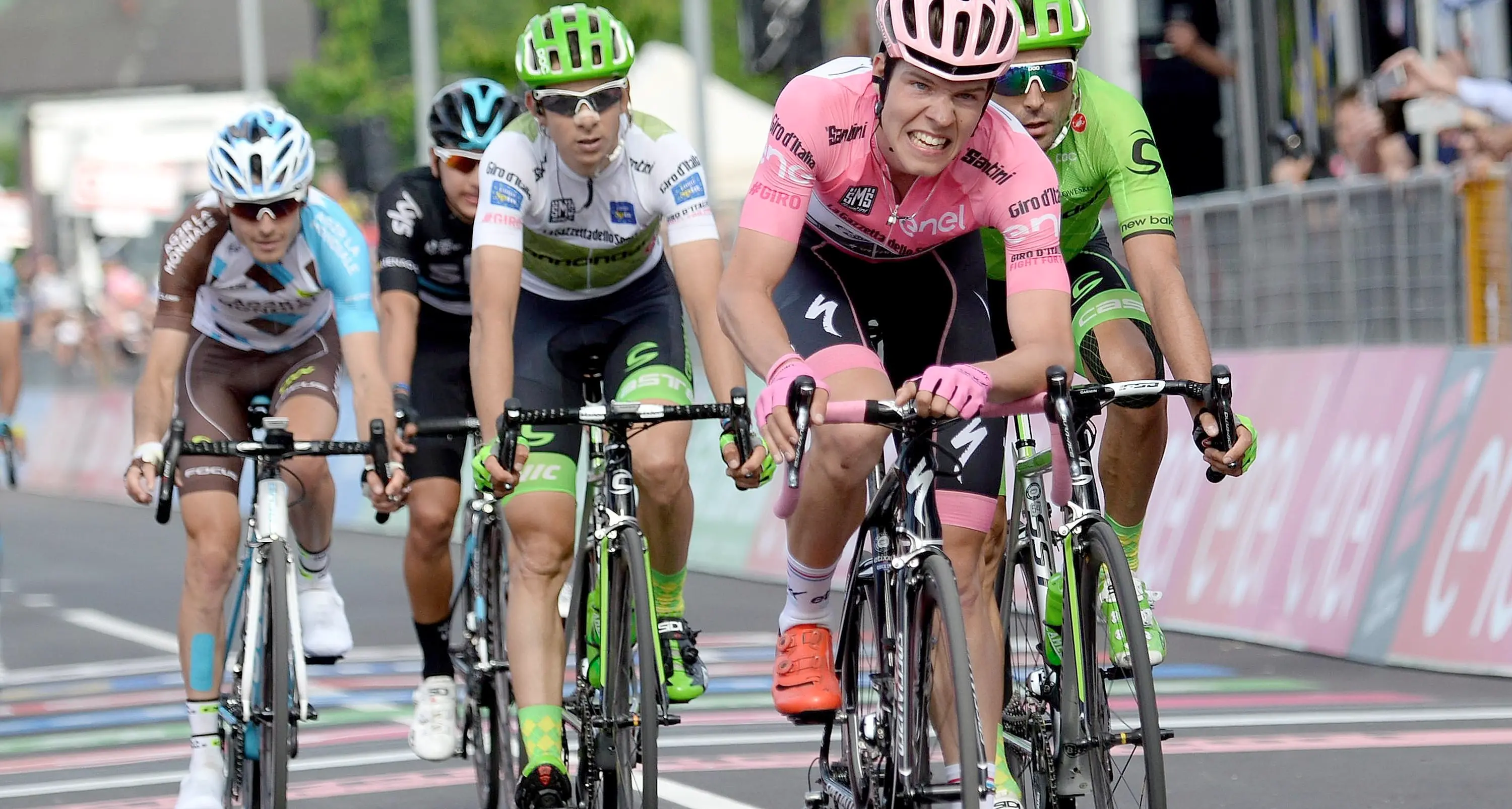 Il Trentino riabbraccia il Giro La Mendola, poi arrivo ad Andalo