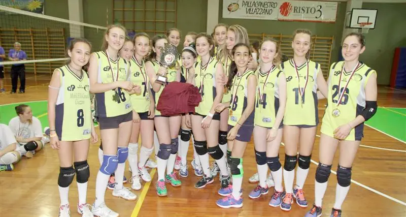 Volley Under 13 femminile il titolo all'Alta Valsugana
