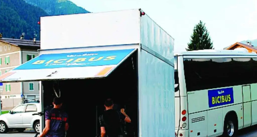Servizio di bicibus da Trento a Sarche