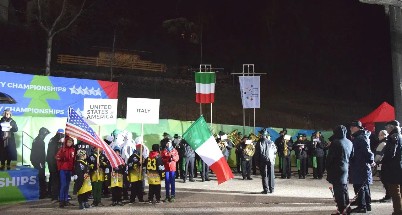 Piné, i Mondiali universitari di pattinaggio velocità