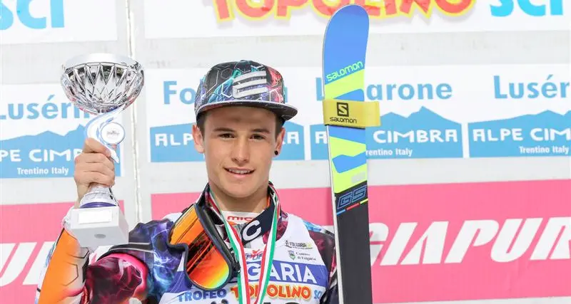 Trofeo Topolino, Francesco Colombi porta un oro all'Italia nello slalom