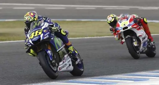 Gp di Spagna, fantastico Rossi! Dominio totale, secondo Lorenzo