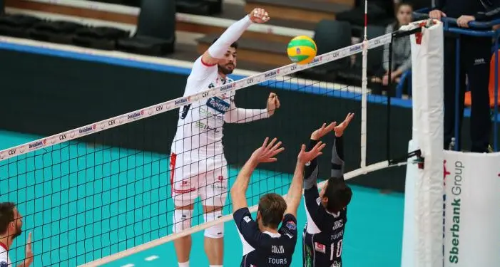 Trentino Diatec, niente miracolo a Tours: Ko al tie-break