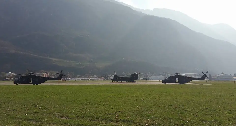Bimba in condizioni gravi Arriva l'elicottero militare