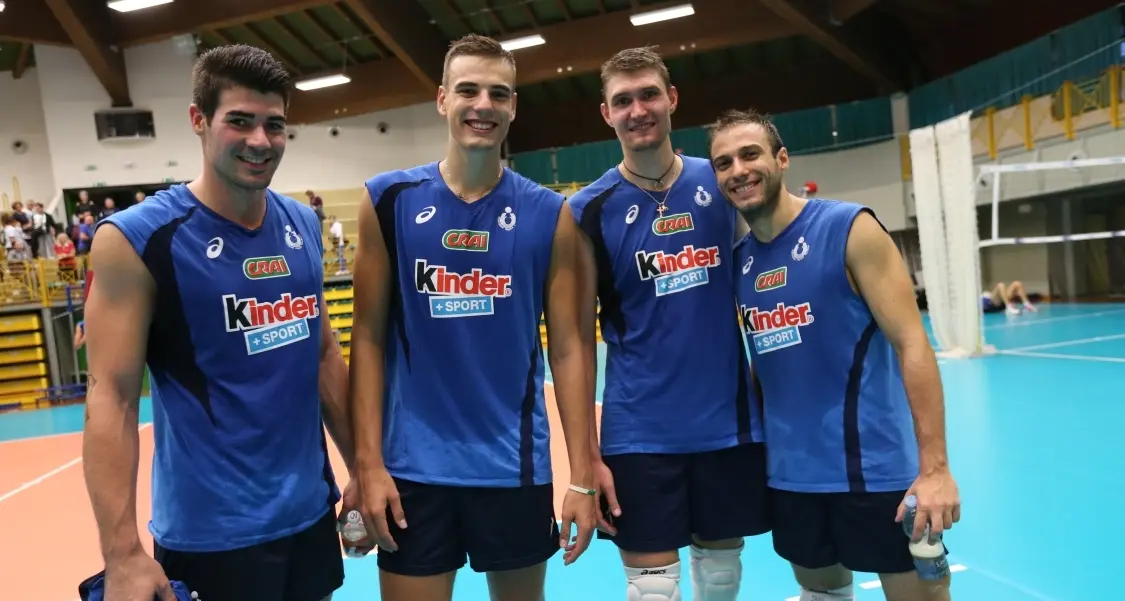 A Cavalese torna l'Italvolley maschile Ora ci sono anche Giannelli e Antonov
