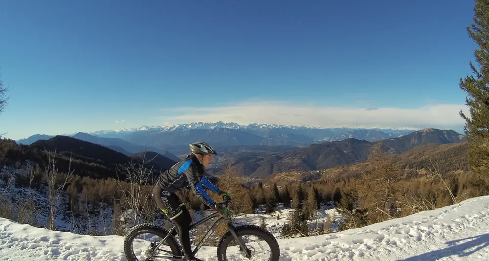 Fat bike sulla neve: dove provarla in Trentino