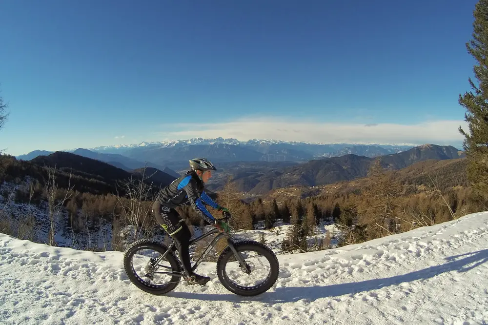 Fat bike sulla neve: dove provarla in Trentino
