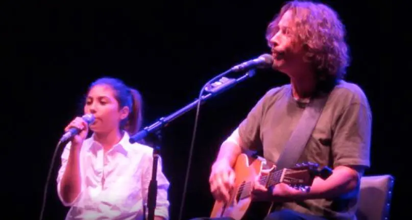 Chris Cornell duetta a New York con la figlia Toni