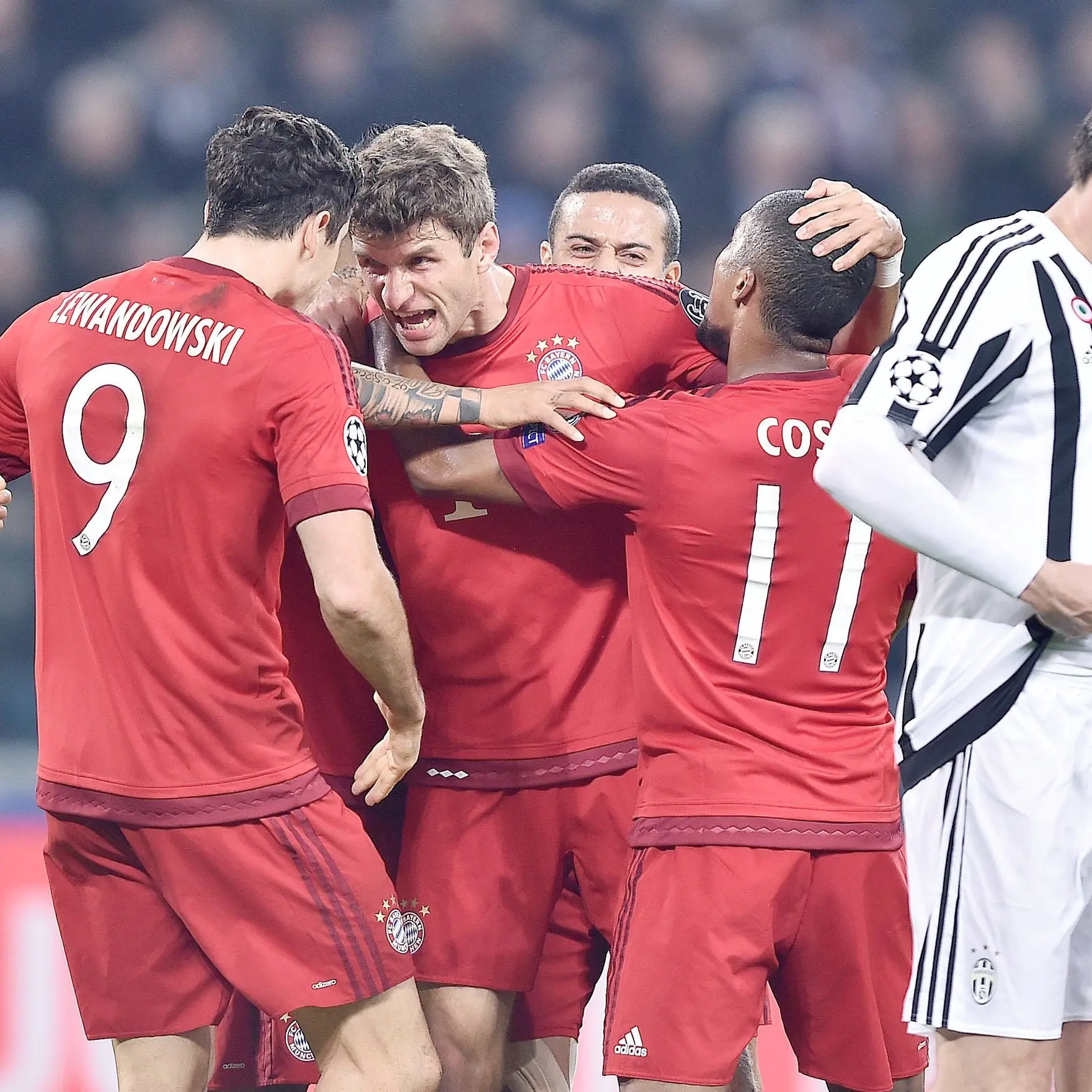La Juve agguanta il pari rimonta Doppio Messi, il Barcellona va